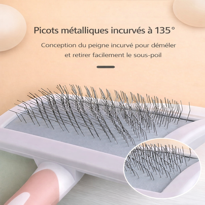Brosse de toilettage pour animaux