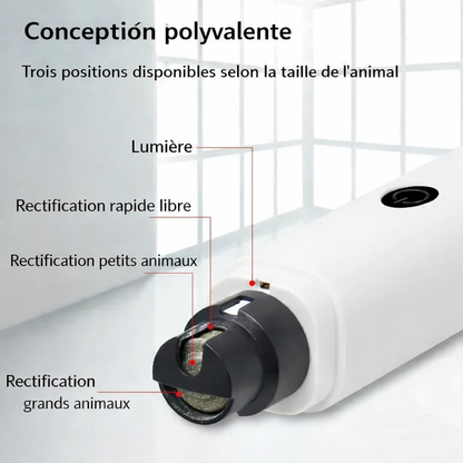 Coupe-griffes électrique pour chien et chat