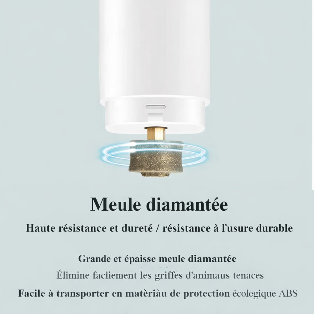Coupe-griffes électrique pour chien et chat
