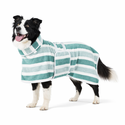 Serviette de bain ultra absorbante pour chien