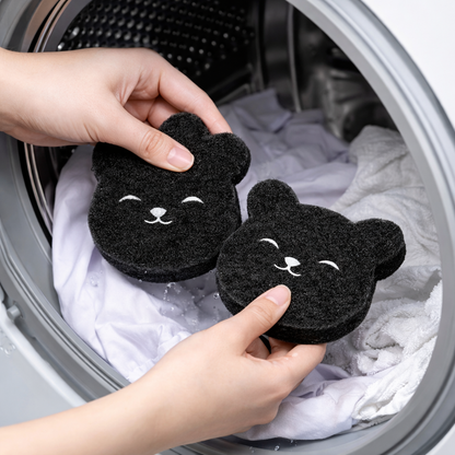 Éponges réutilisables anti-poils pour machine à laver
