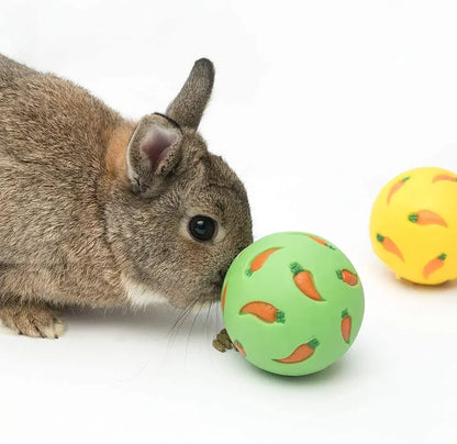Balle à friandises pour lapin